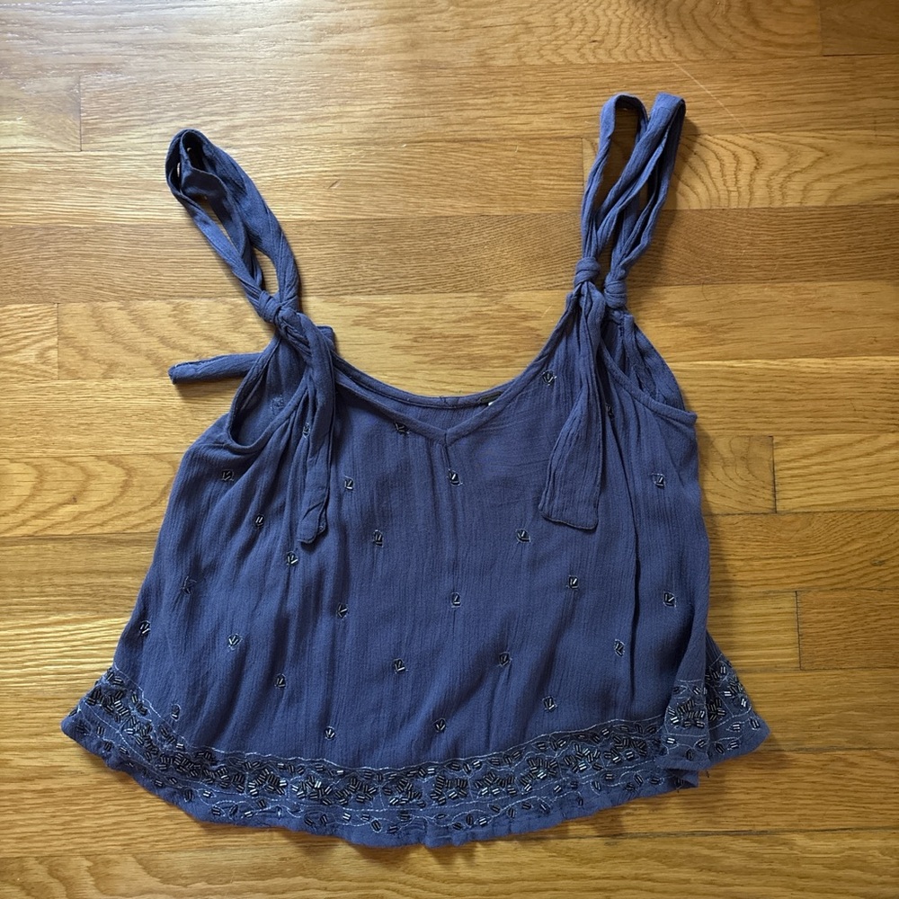 **SOLD** Free People Beaded Camisole